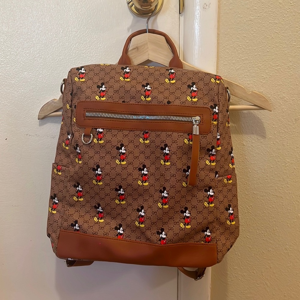 Disney Faux Brown Bag